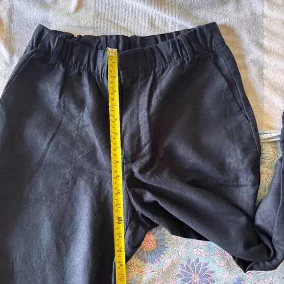 Gap High-rise Linen Blend Pants - Picture 6 of 9